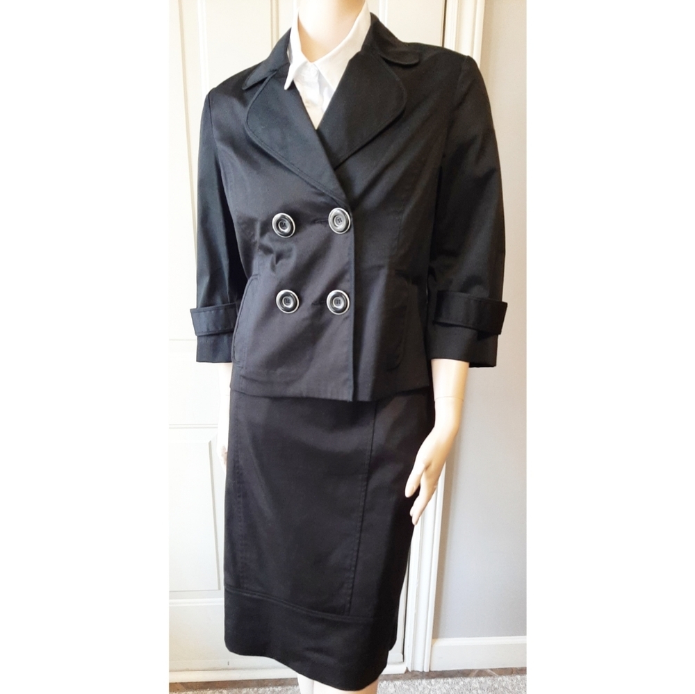 Cleo Retro Style Black Suit